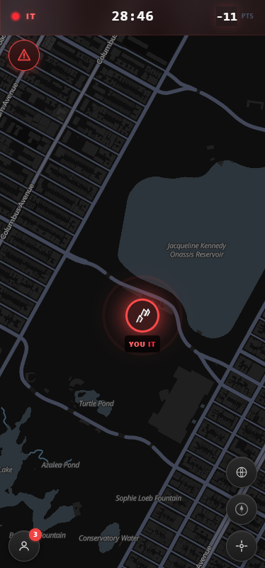 Live Gameplay Map
